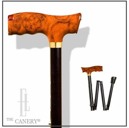 007 Folding Travel Cane with Pillbox and Light