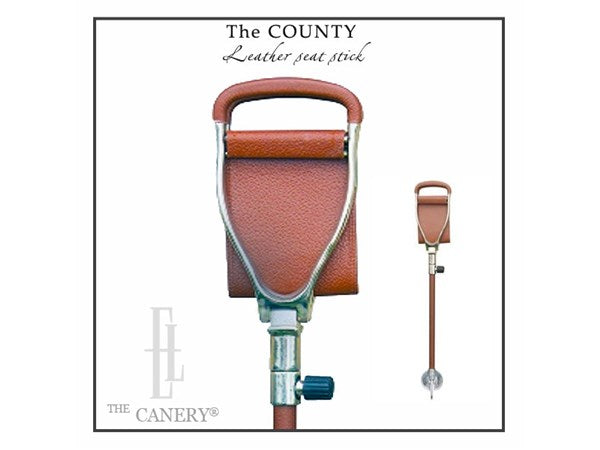 UK County Extra Wide Leather Seat Stick