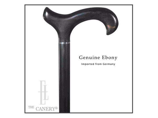 Ebony Wood Derby Handle Cane