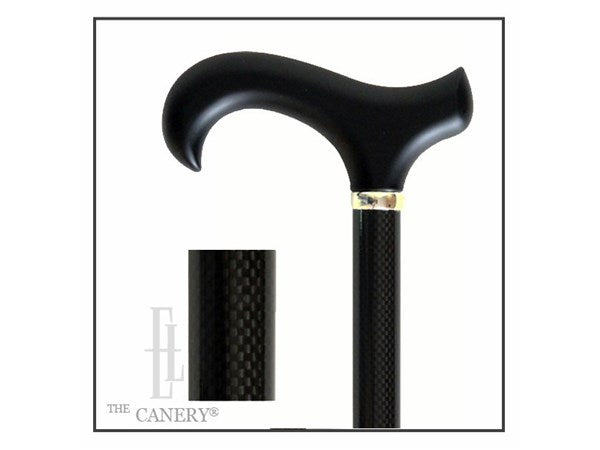 GT-80 Power Carbon Fiber Walking Cane with Derby Handle