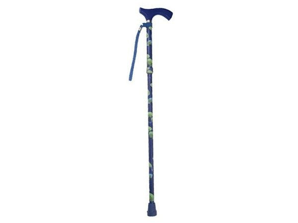 SEA BREEZE Adjustable, Folding Travel Cane by Switch Sticks