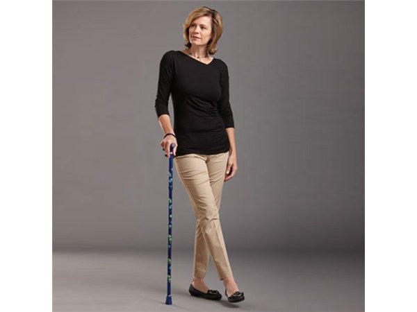 SEA BREEZE Adjustable, Folding Travel Cane by Switch Sticks