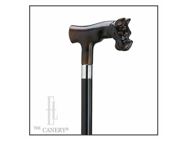 European Bulldog Derby Handle Cane