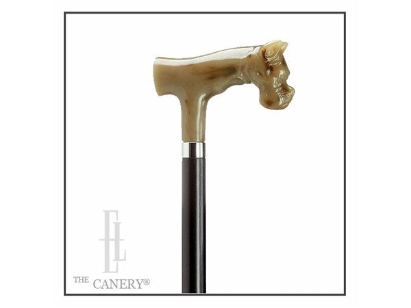 European Bulldog Derby Handle Cane