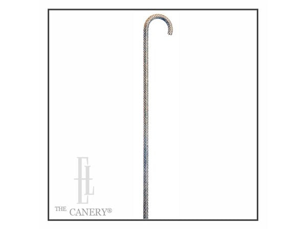 Crook Walking Cane Encrusted with Swarovski Elements