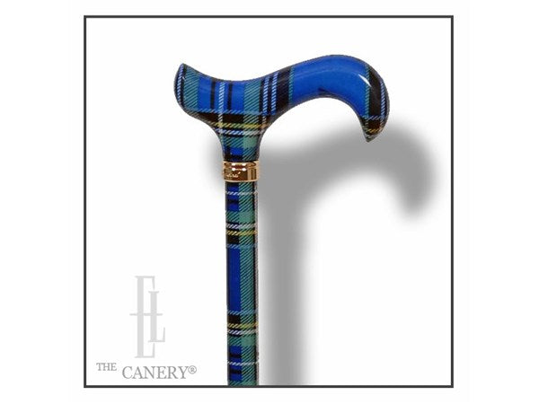 UK Tartan Adjustable Cane