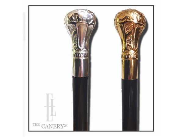 Silver or Gold Crown Bat Masterson Style Knobstick