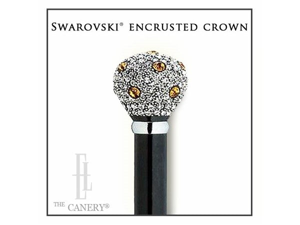 Crown Jewel Swarovski Crystal Walking Stick