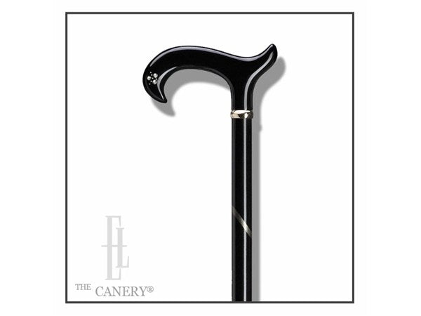 Rhinestone Crystal Derby Handle Cane