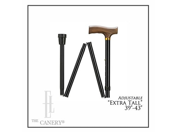 Adjustable Extra Tall Folding Cane