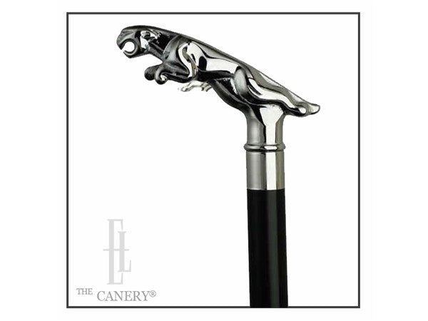 Brandy Flask Chrome Handle walking cane