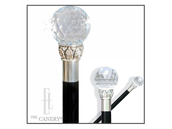 Majesty Swarovski Elements Crystal Ball Formal Knobstick Cane