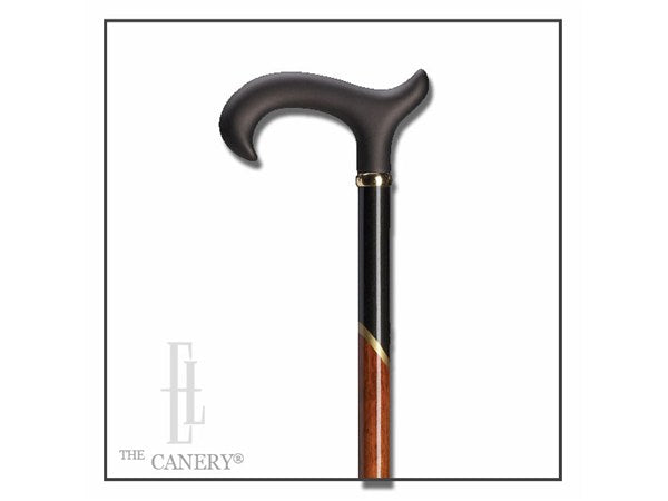 Ladies Soft Touch Derby Handle Cane