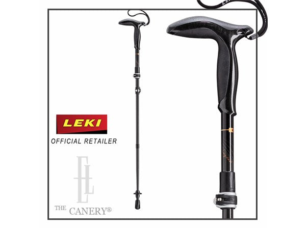 LEKI Legend Series Black Carbon Trekking Pole