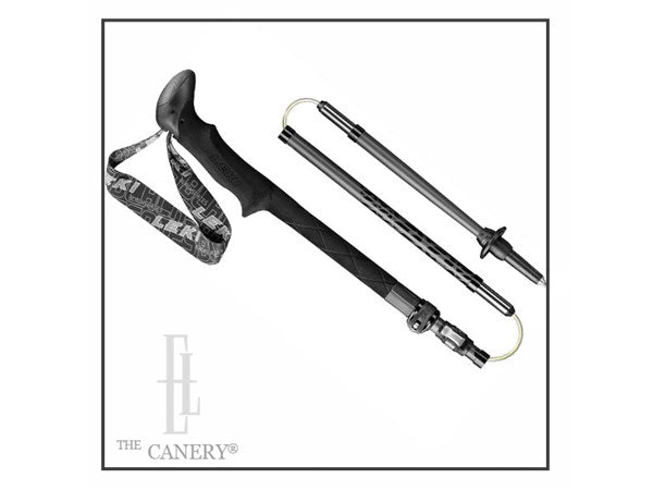 LEKI Micro Vario Black Carbon folding trekking poles-Pair