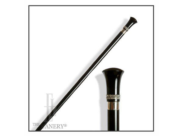 Milord Ceremony Baton Cane with Swarovski Crystals