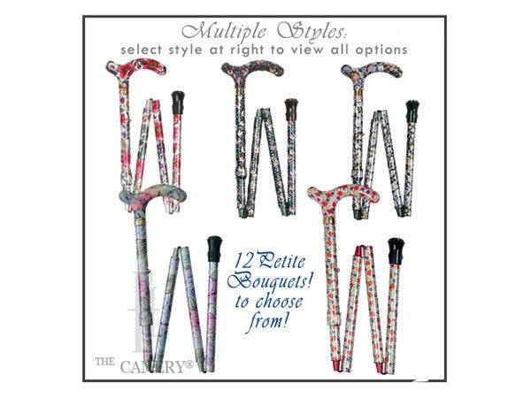 Petite Floral Folding Canes