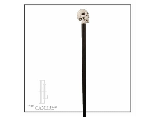 Sterling Silver Sköllnik Skull's Head Walking Stick