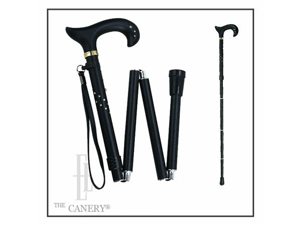 Swarovski Crystal Luxury Folding Derby Cane