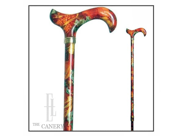 Tea Party Harvest Festival Adjustable Walking Cane