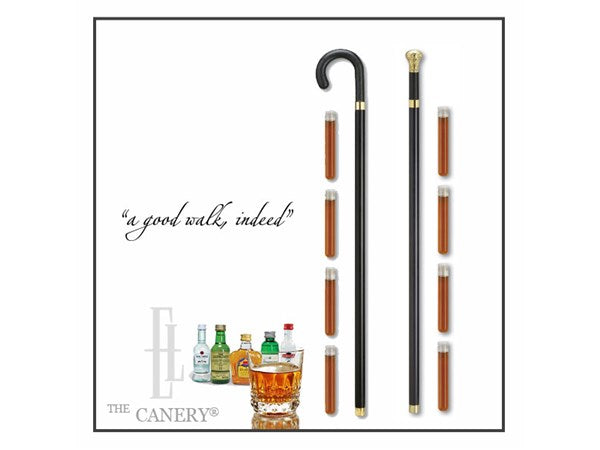 Connoisseur Flask Walking Cane