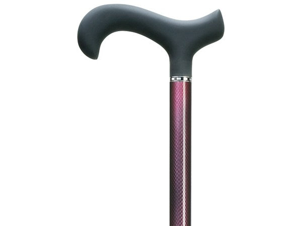 GT-D Carbon Fiber Soft Touch Derby Handle Cane